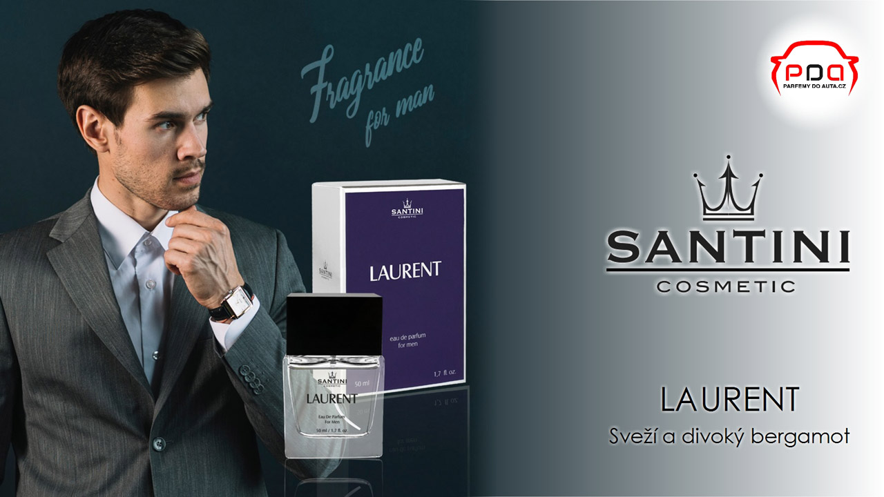 Santini Laurent pánský parfém svěží bergamot 50ml